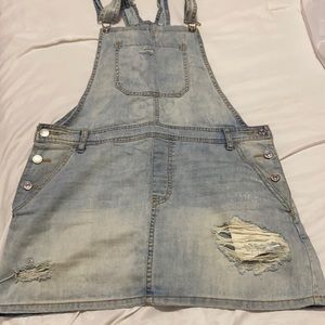 Jean skirt overall
